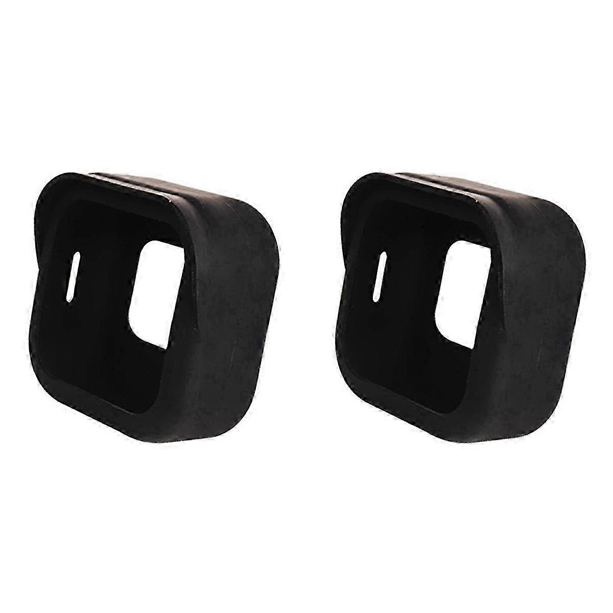 2PCS Silicone Protective Case for 4 Security Camera Cover Weatherproof Weather-Resistant Cover Case