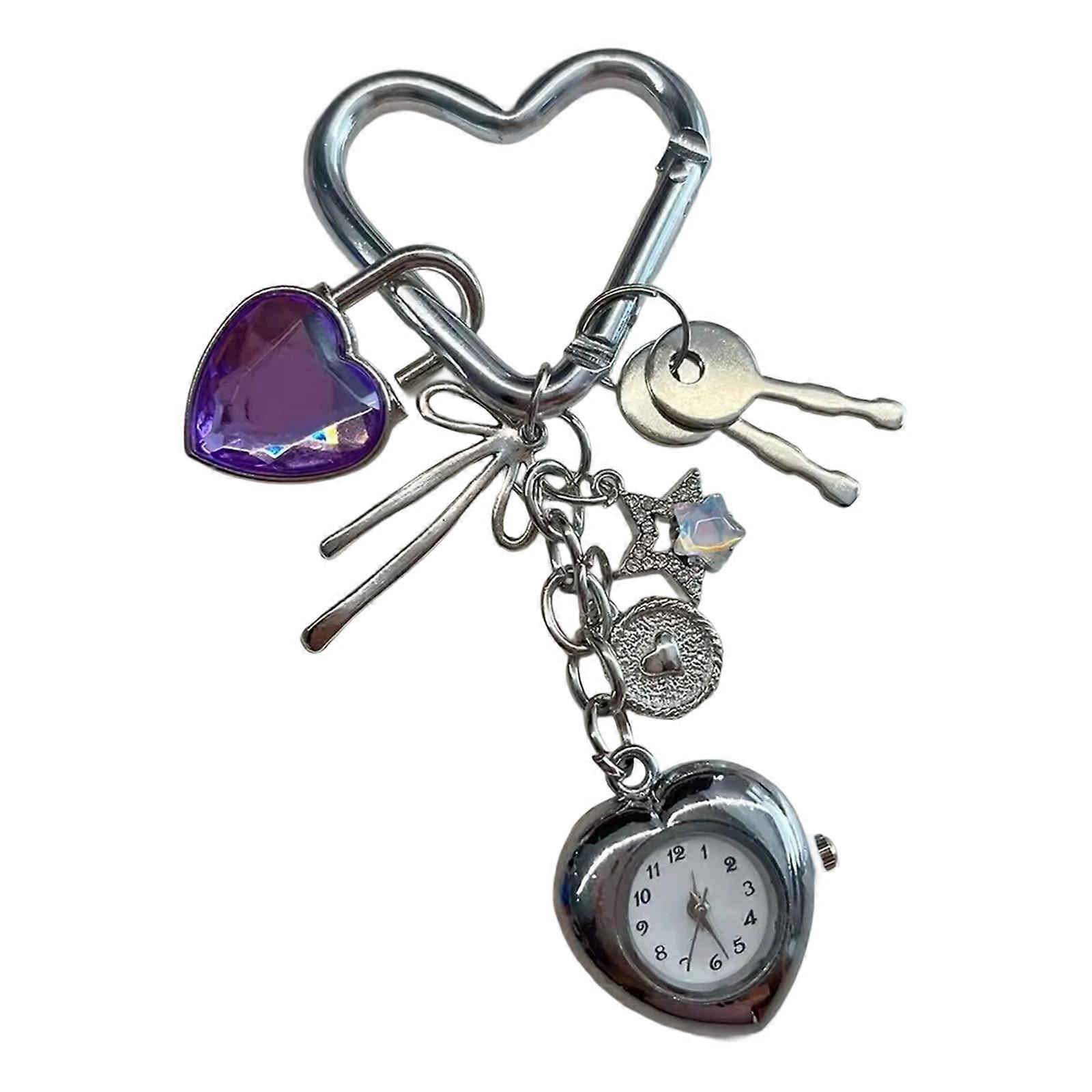 Celestials Keychain Pendant Alloy Crafted Accessory Portable Builds for Gifting and Personalize Use Multicolor