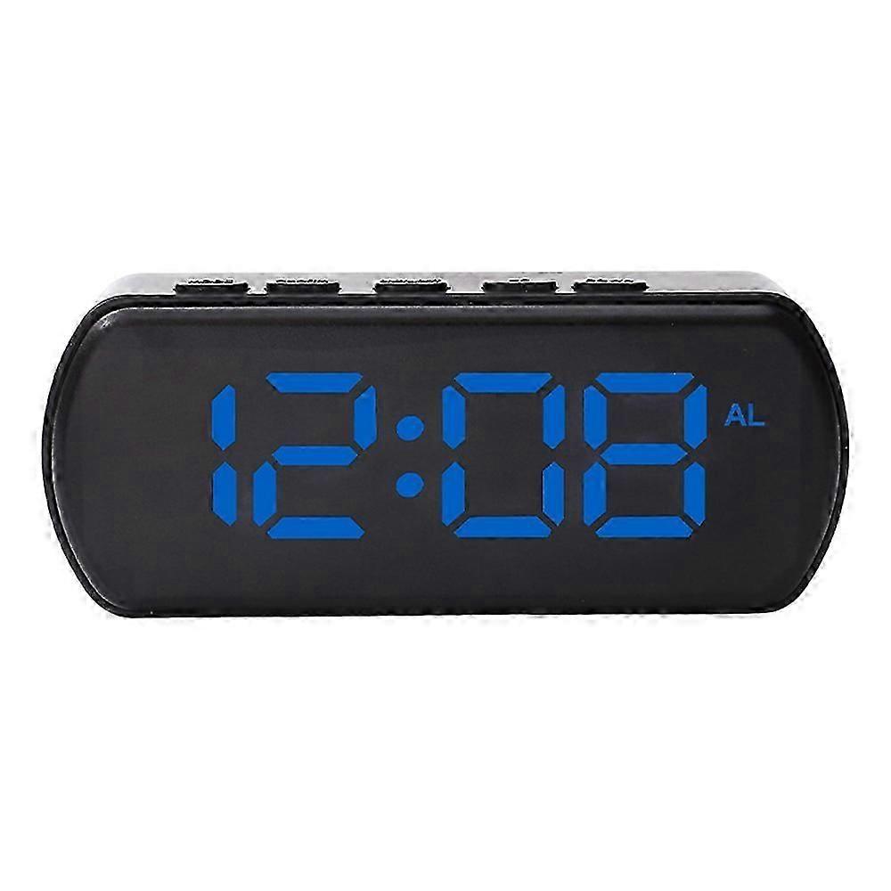 Classic Full-Screen LED Digital Alarm Clock with Electronic Display for Bedrooms