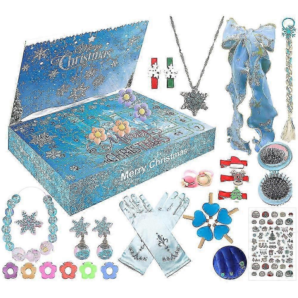 アドベントカレンダーフローズン2023クリスマスアクセサリーおもちゃ24日カウントダウンカレンダーギフト