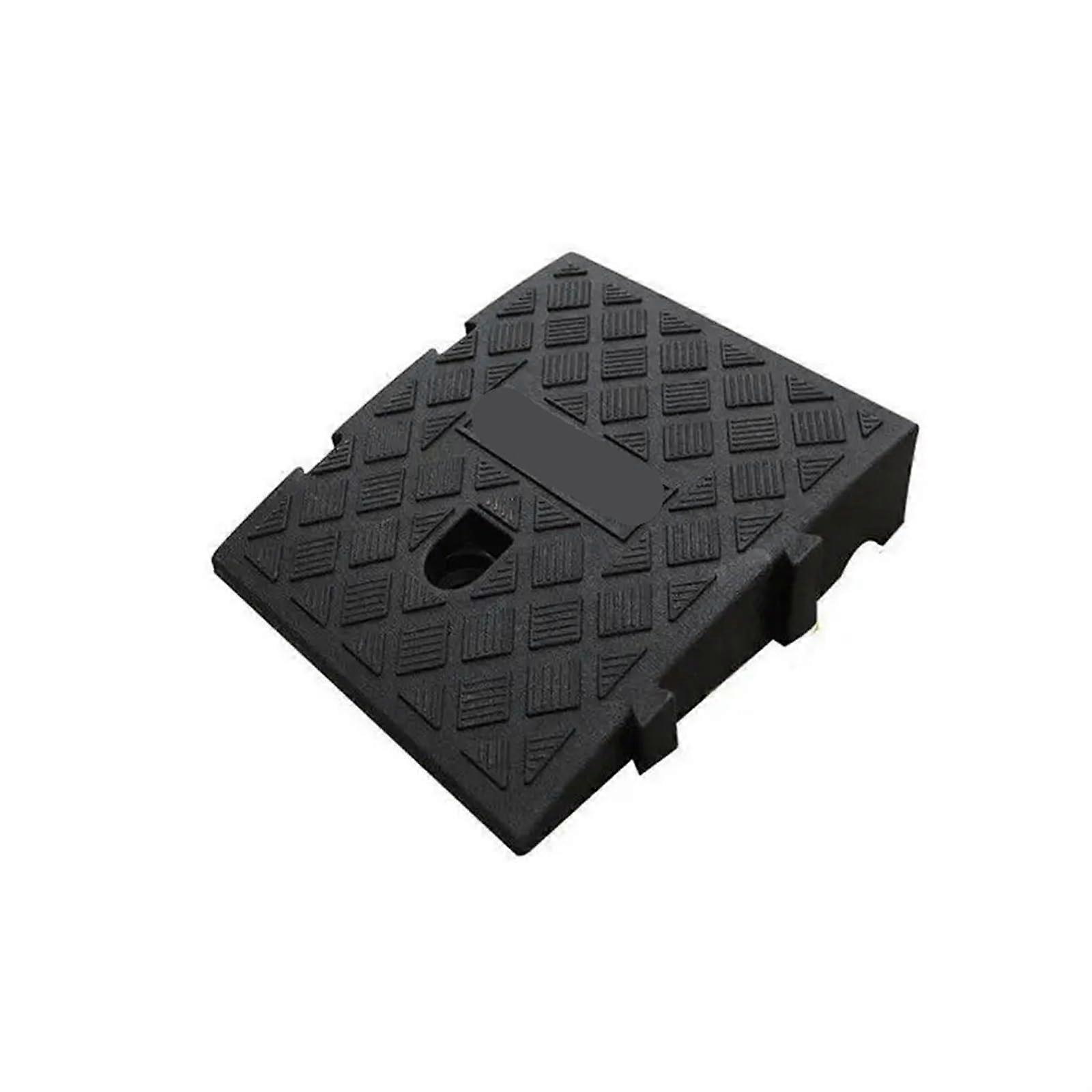 Driveway Slope Ramp For Wheelchair Access Durable Curb Protector Kerb Ramp 11 Cm Road Step Mat