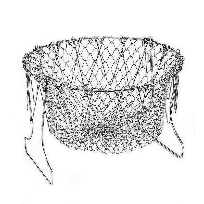 French Fries Basket Small Fry Vegetable Fruit Filter Baskets Stainl...