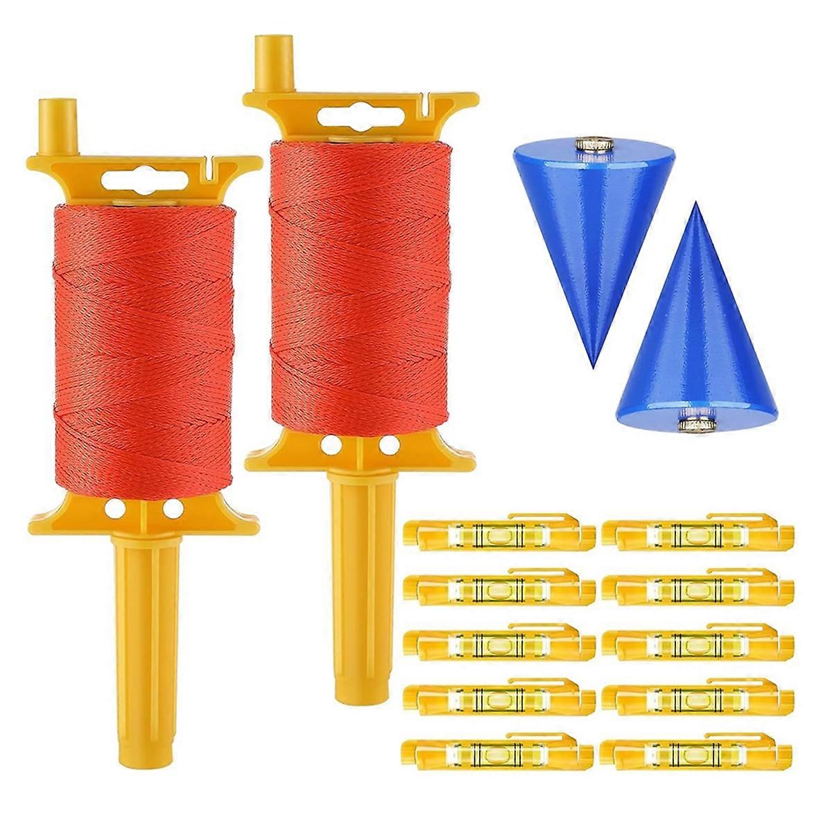 Line with Handle Twisted 2 Plumb Bob Braided Construction Nylon Line