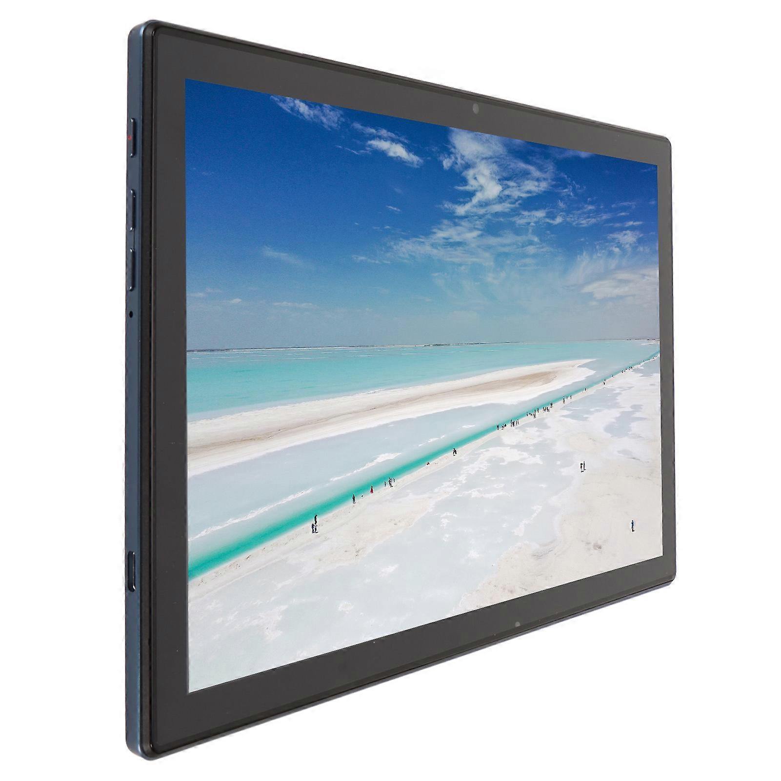 10.1 Inch Android 12 Tablet 8GB RAM 128GB ROM Blue US Plug