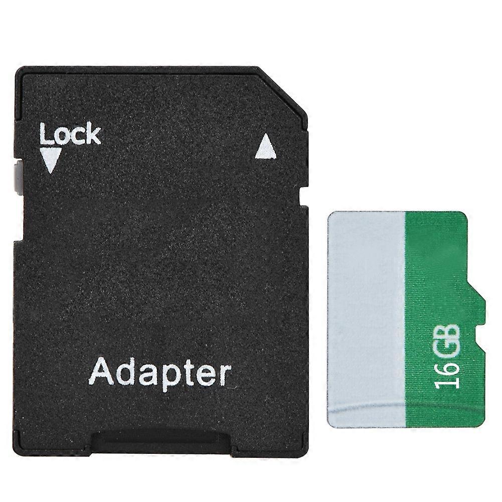 80-100M/S Reading & 10-20M/S Writing High-speed TF Memory Card + SD Card Cover(16G)