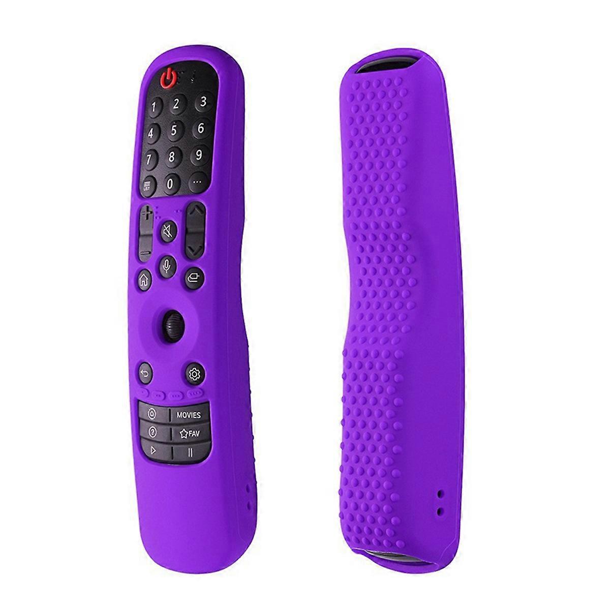 Shockproof Silicone Remote Cover for Smart TV an-MR21 MR22 Protective Sleeve,