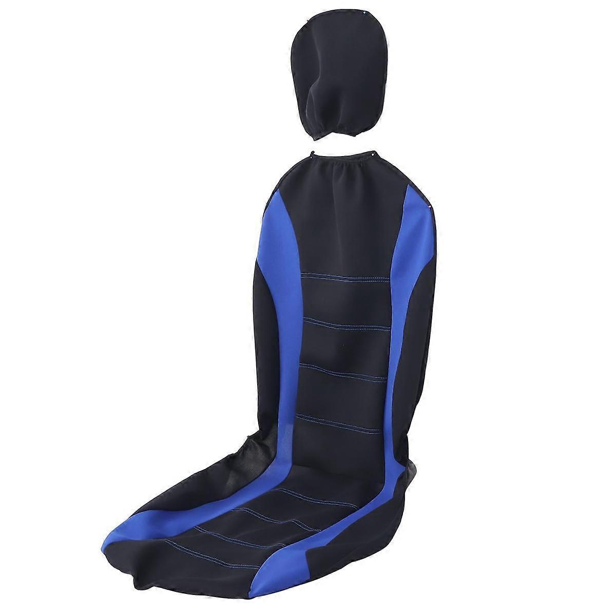 Forreste bilsædebetræk Front Airbag Ready Sport Bucket sædebetræk, biler sædebetræk (sort +