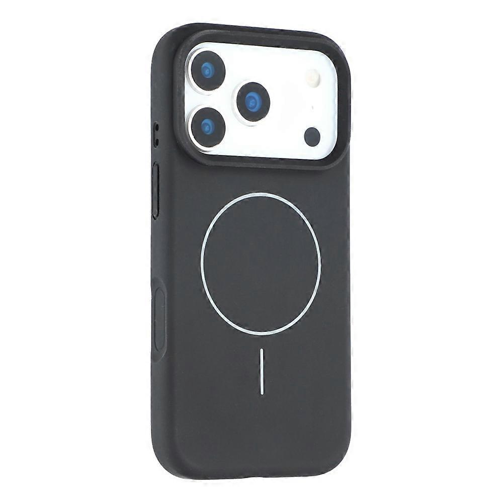 Compatible For iPhone 17 Pro Max Case Compatible with MagSafe Liquid Silicone + PC Phone Cover with Camera Touch Control Button