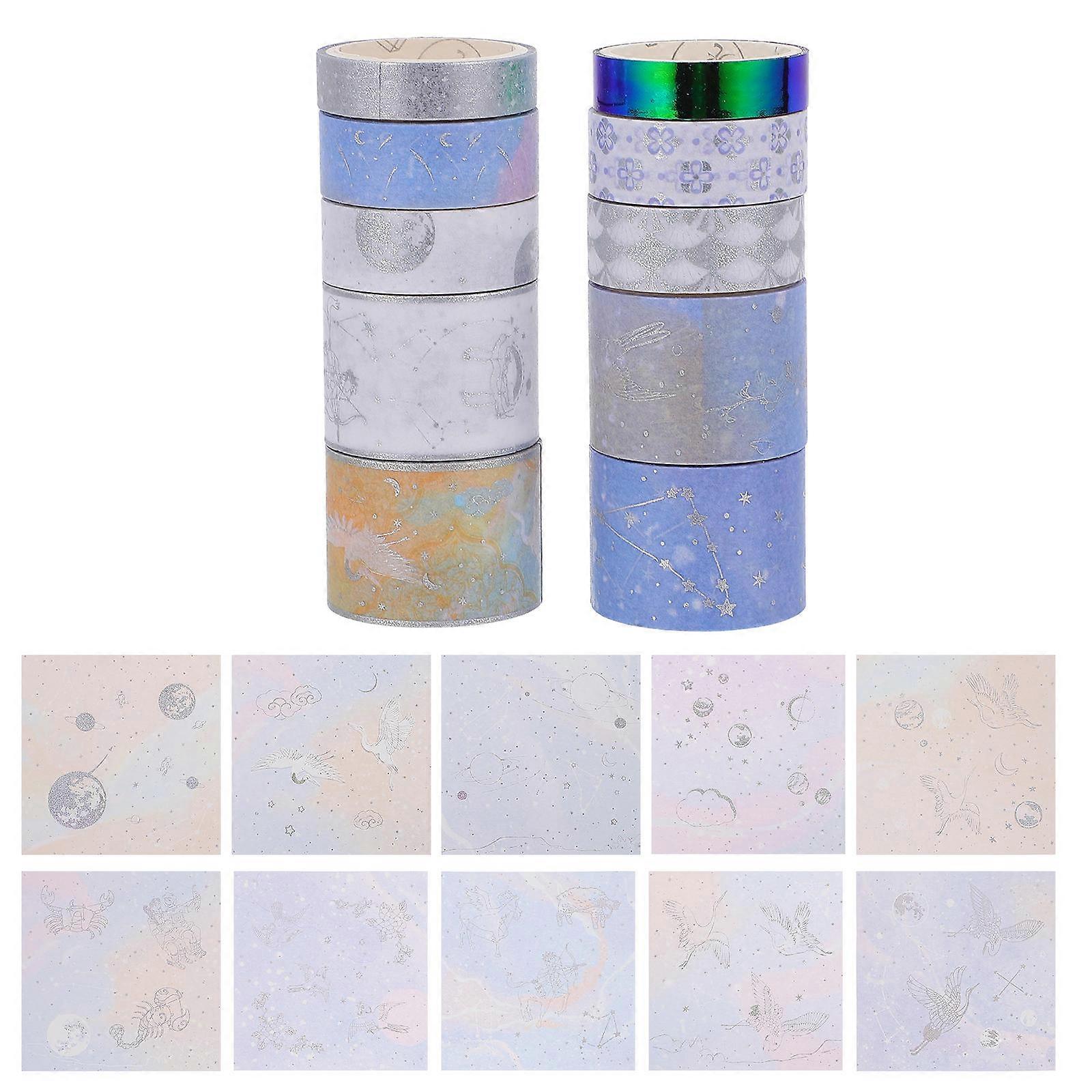 Masking Tape for Diy Craft Decoration Assorted Color Washi Paper Gift Box Set 1 Set