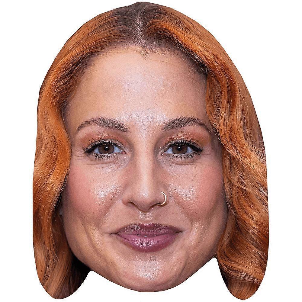 Ali Bromley (Smile) Celebrity Mask, Flat Card Face