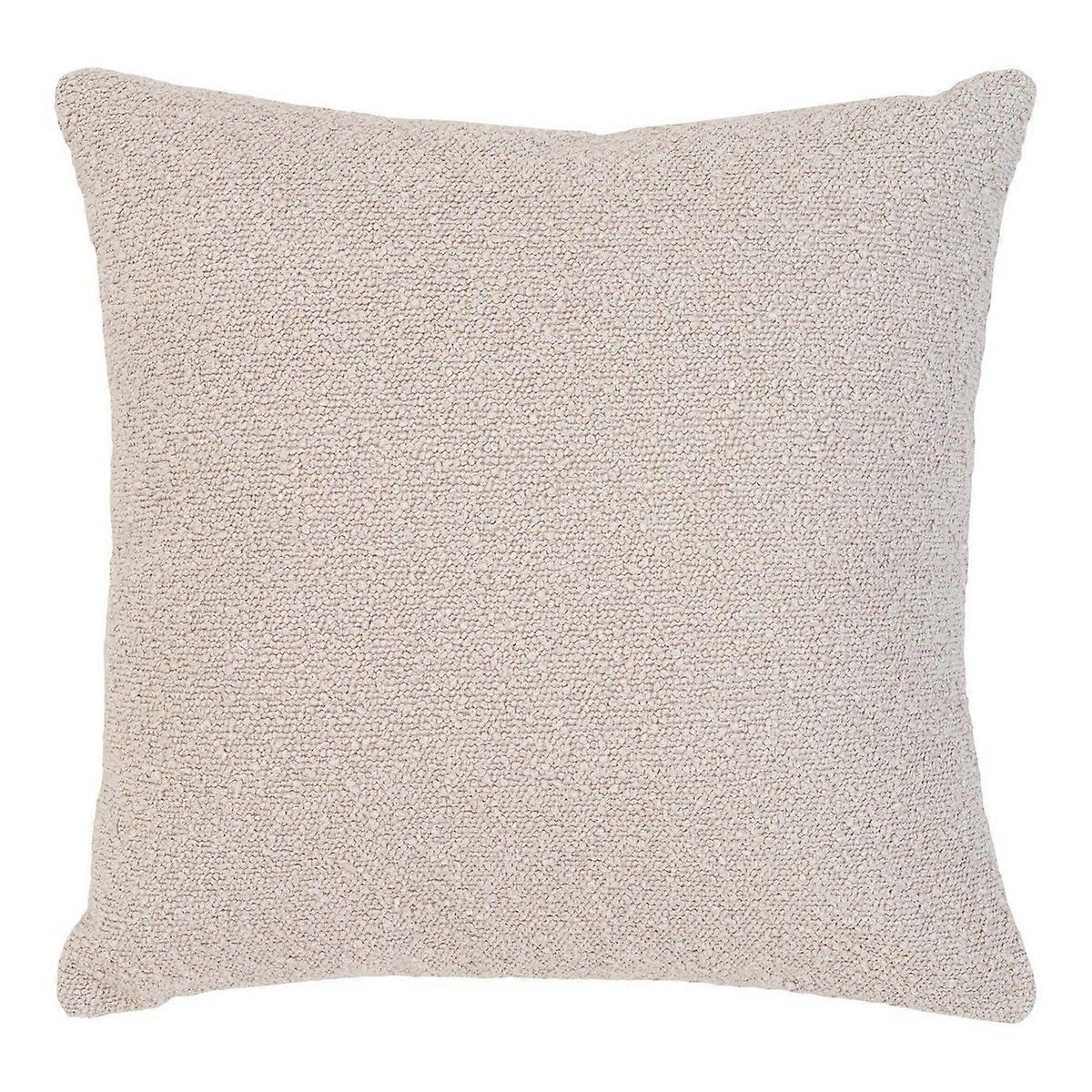 Coussin décoratif Savannah, Beige, Polyester, 45x45x1 cm