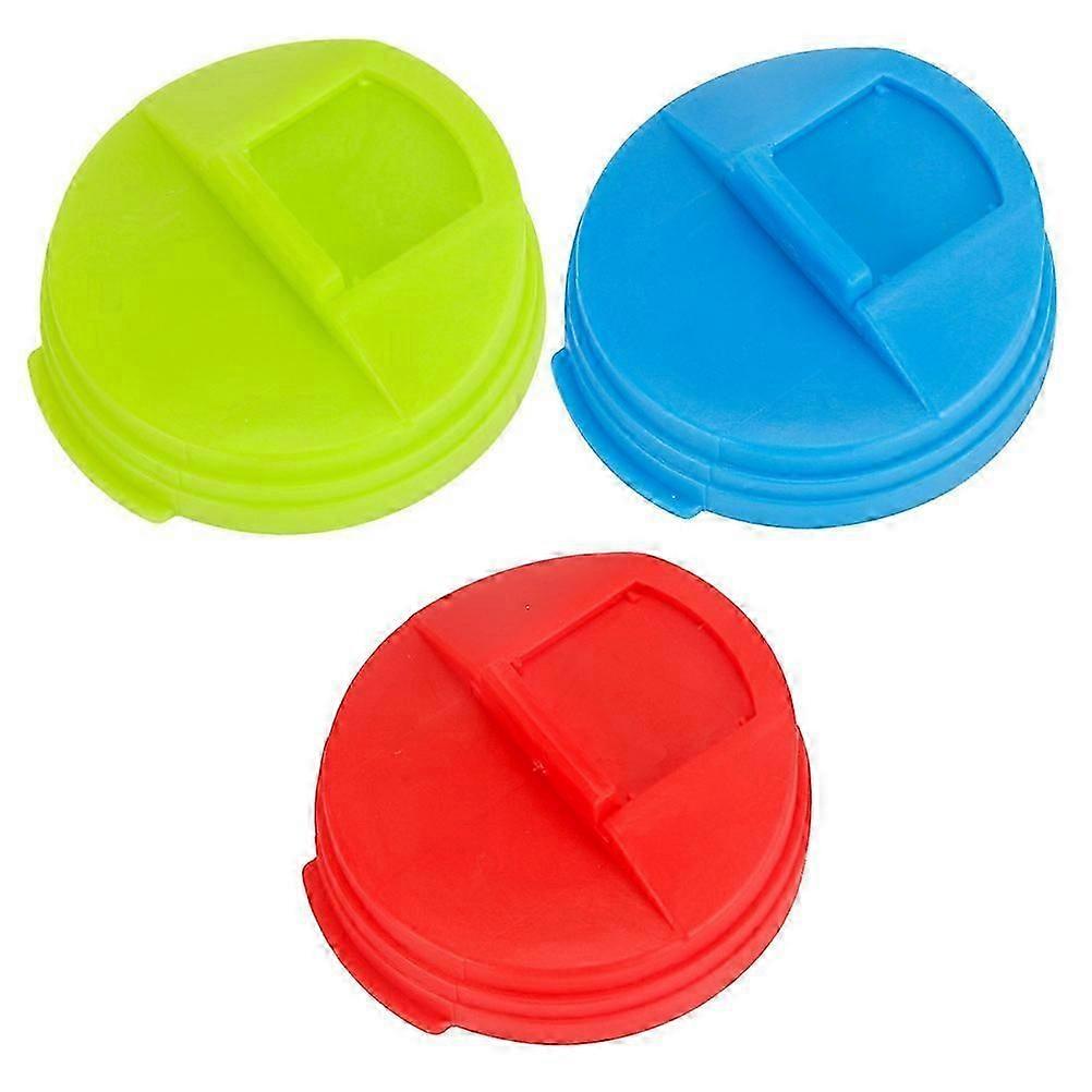 Leak-Proof Can Lids 3Set Assorted Color Everyday Use Reusable Beverage Sealers For Adult Cans