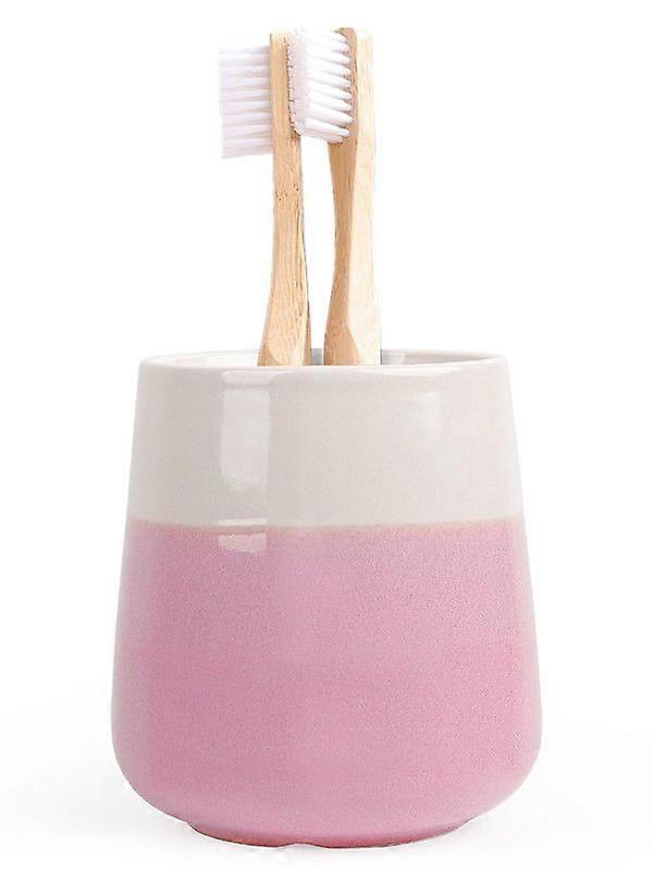 Ceramic Toothbrush Holder Cup, Toothpaste Holder