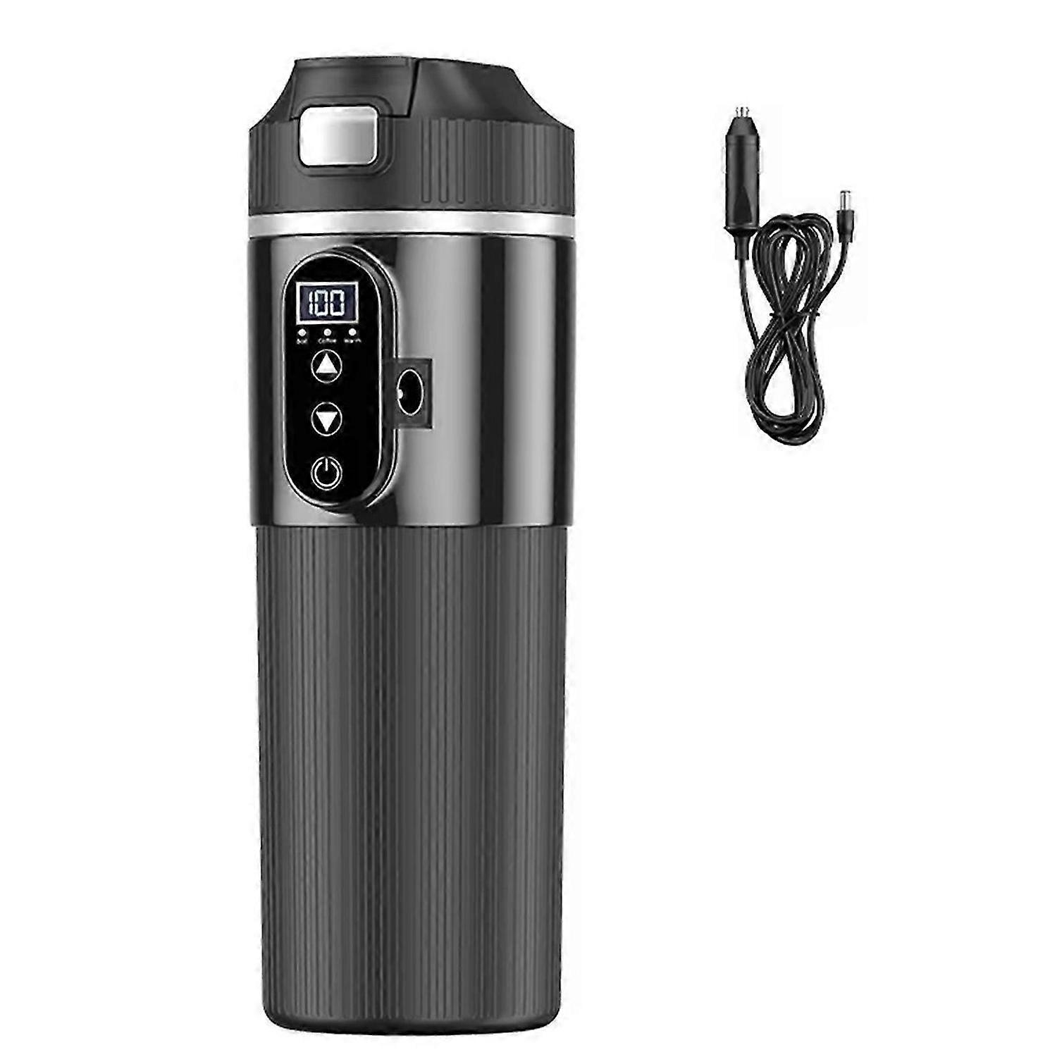 12V 24V Car Electric Heated Cup 500ml Smart Temperature Control