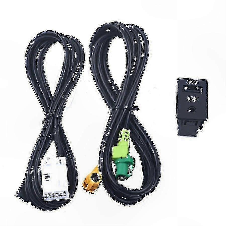 Car USB Aux Switch and Cable Adapter for Multiple Models