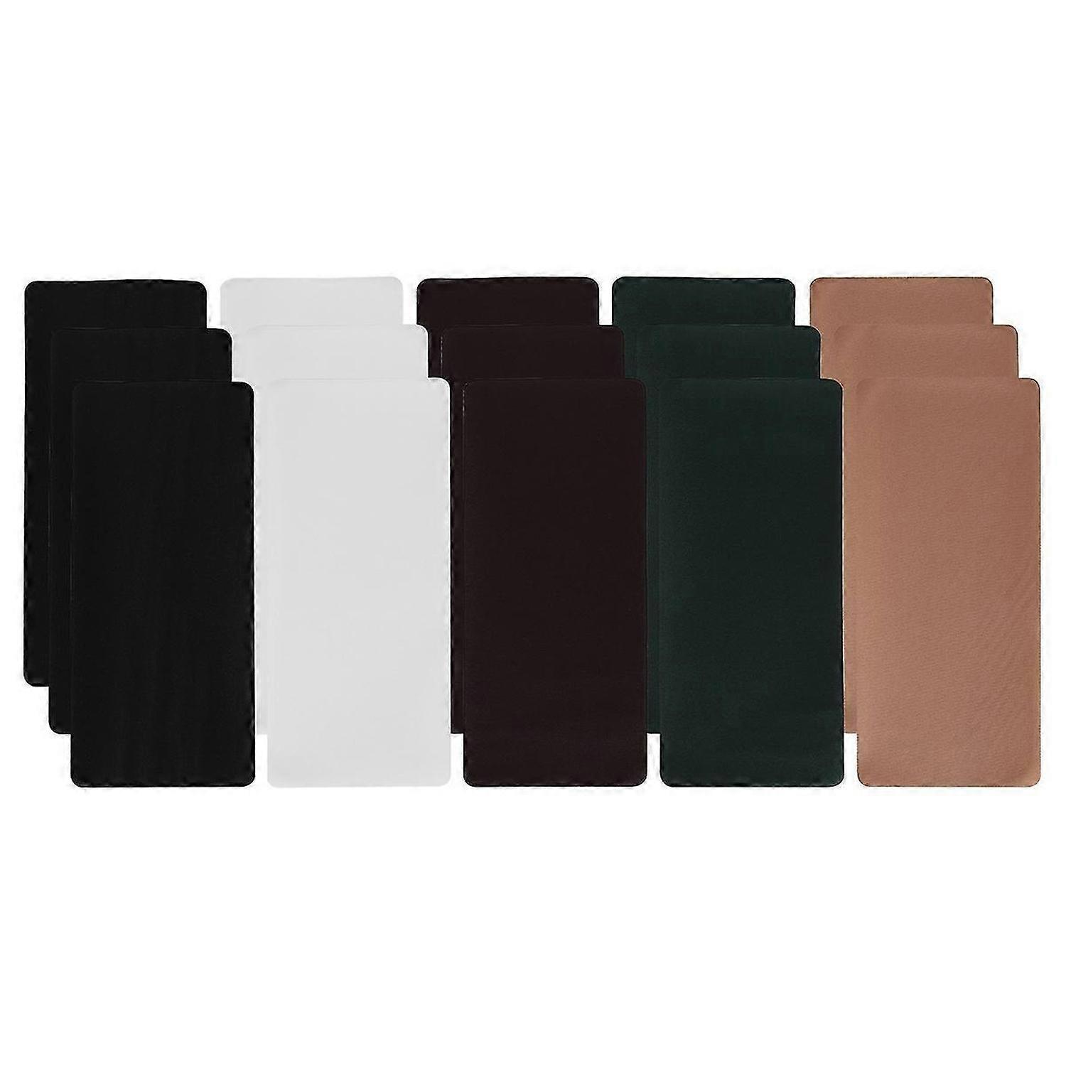 15 Pcs Iron-on Mending Fabric Kit for Mending Pants Pockets Holes
