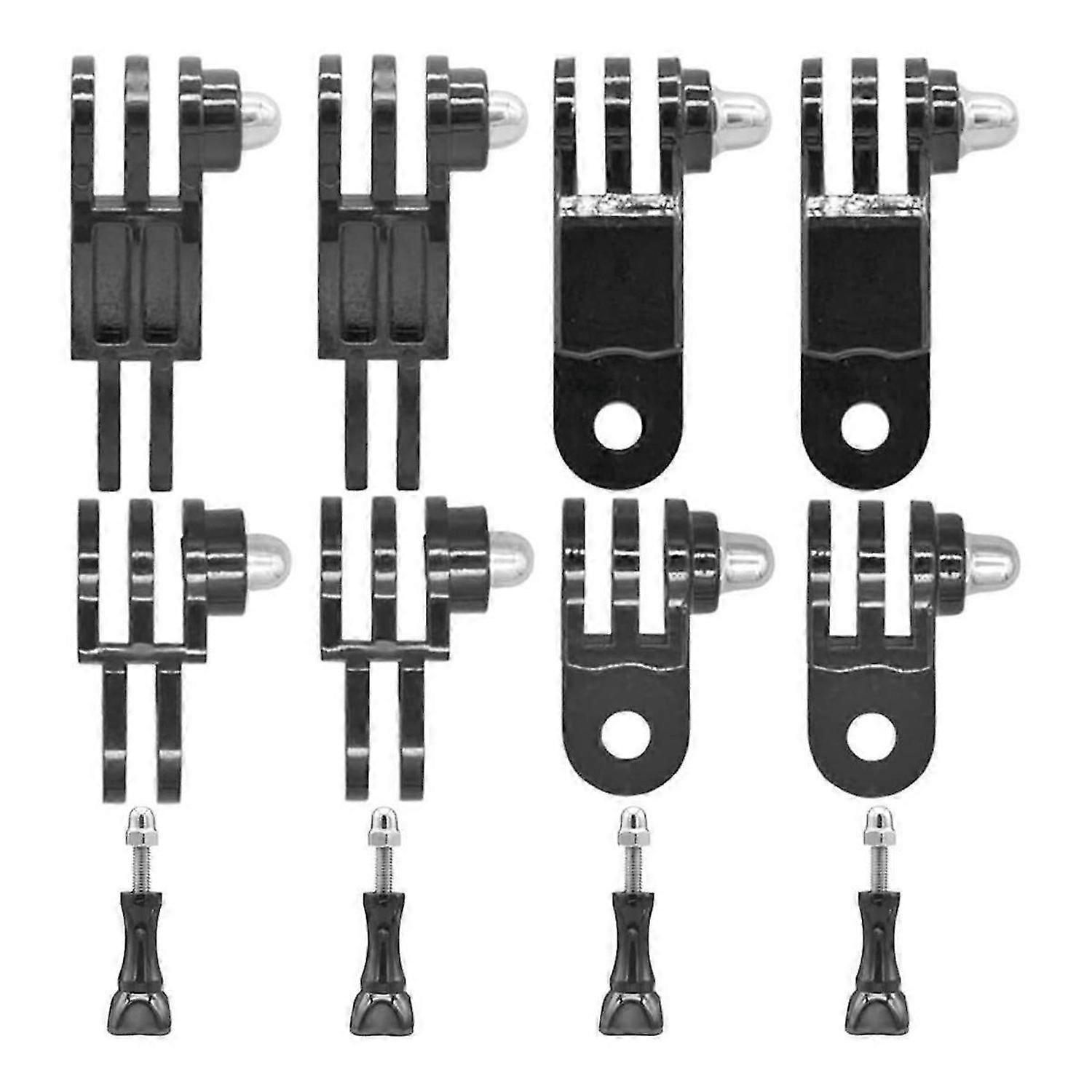 Adjustable Extension Arm Straight Joint Adapter Kit,Same and Vertical Direction Joints Connector for Action Camera