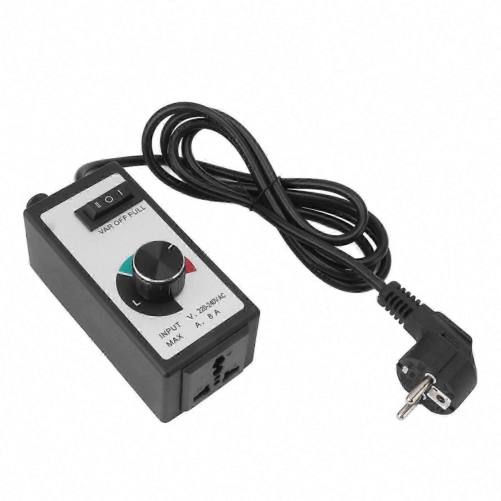 1500W Fan Speed Controller, Adjustable Blower Speed Regulator for Exhaust Fans