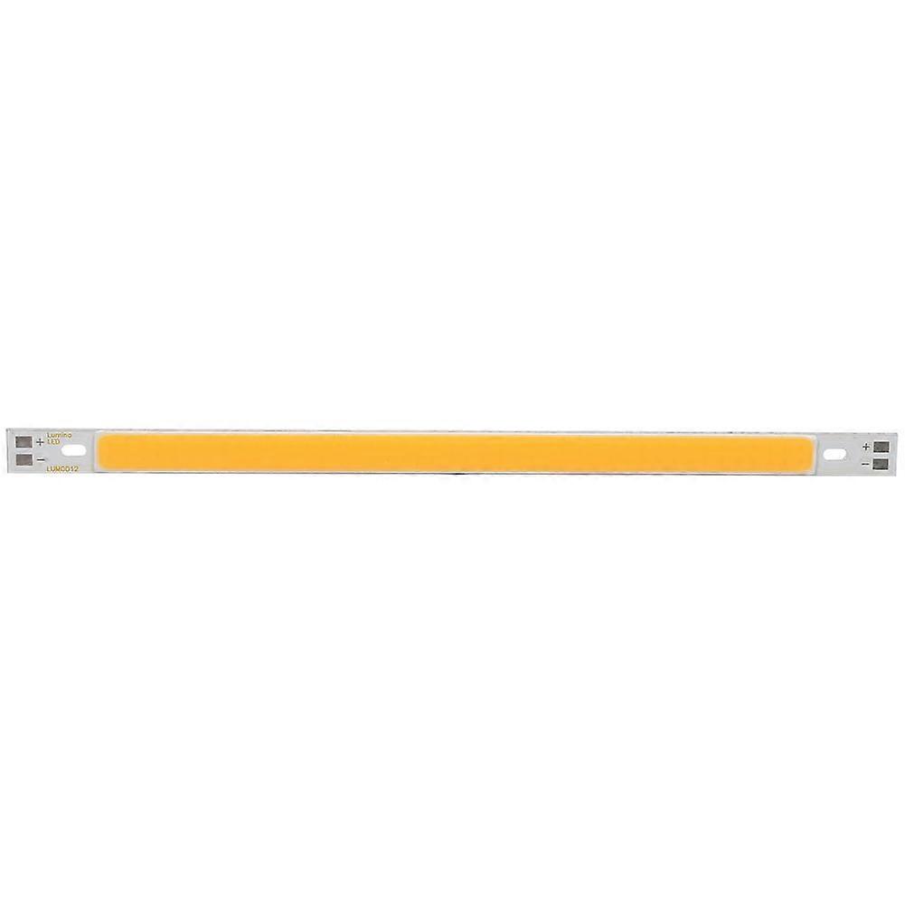 2pcs 10W COB LED Strip Lights Bulb Lamp 12-14V 1000LM for DIY 200x10MM Warm White