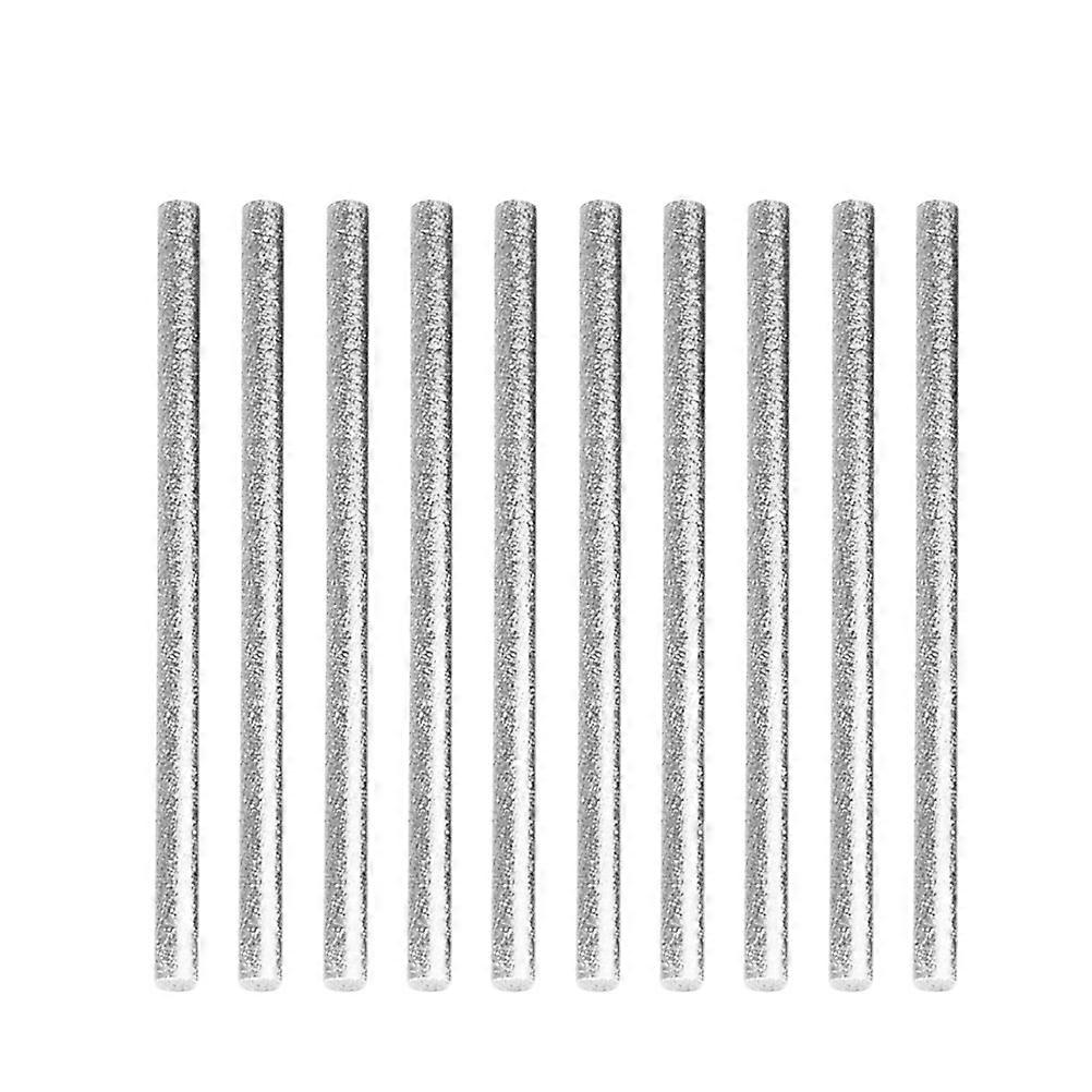 Hot Melt Glue Sticks Bonding Drawing Diy Projects Silver Function 100Pcs