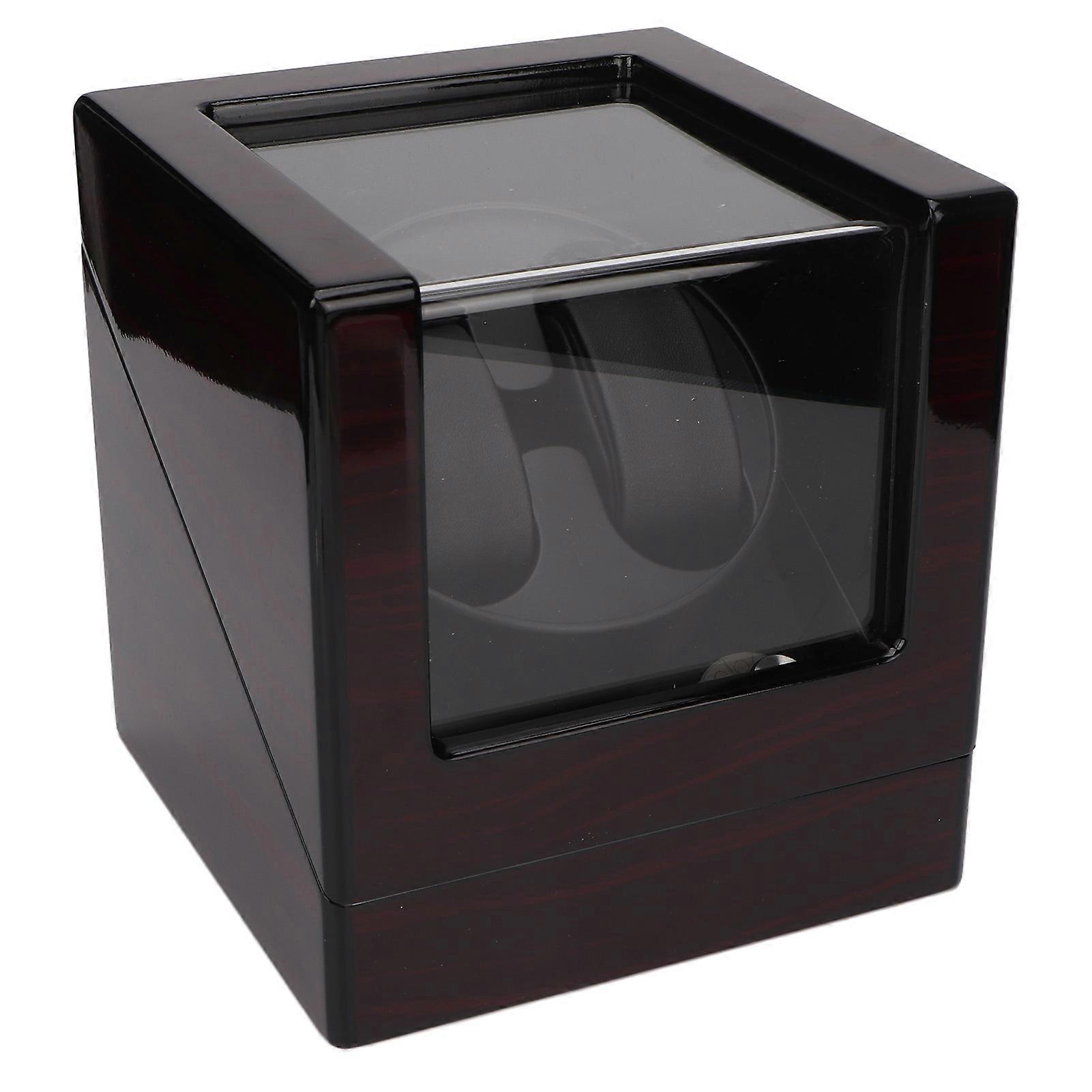 Automatic Watch Storage Box 5 Levels Blue LED Light 100-240V