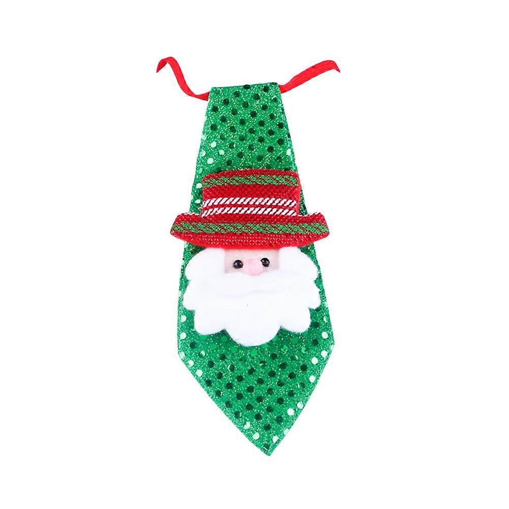 Julkläder Prydnadsföremål för barn Paljetter Slips med gammal man