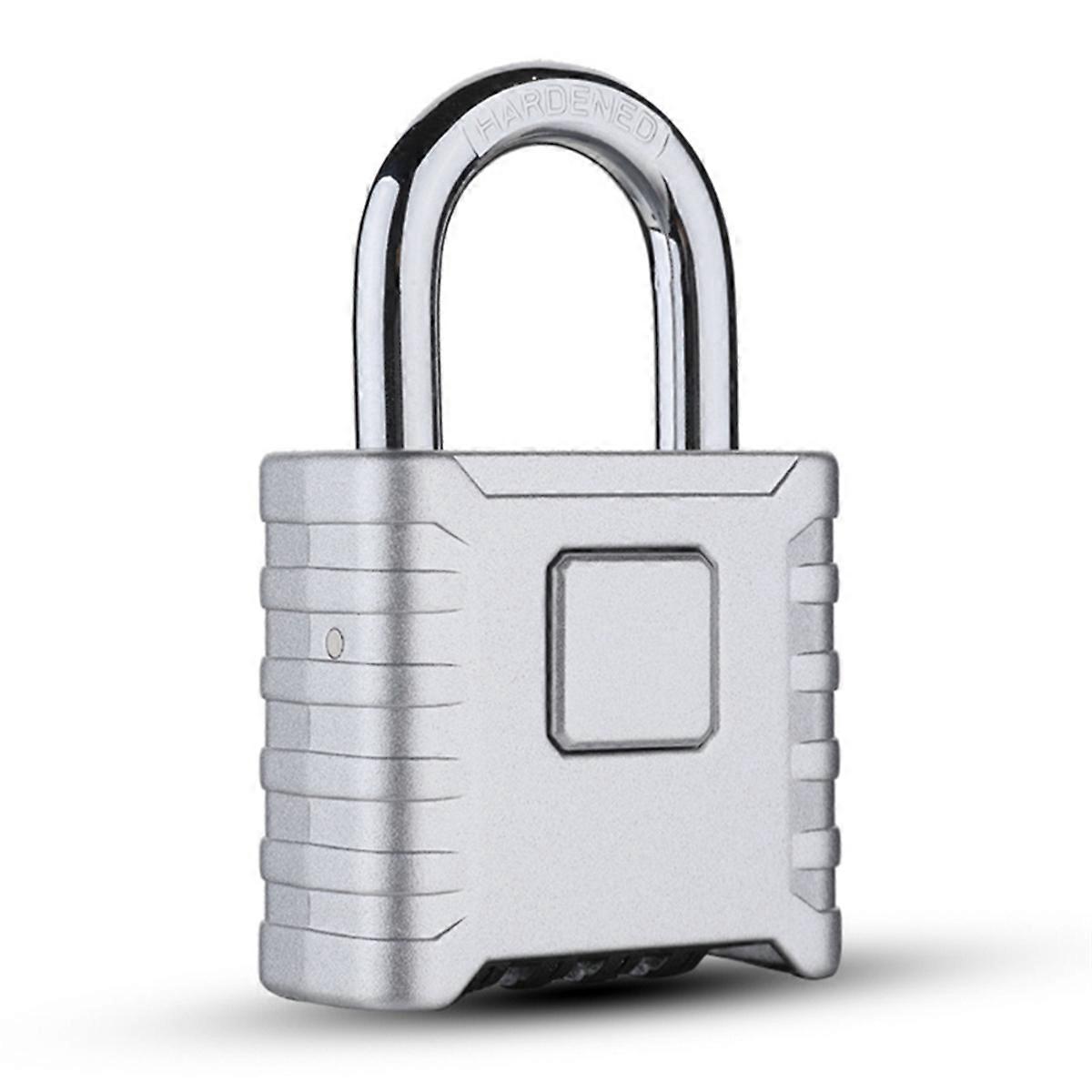 Combination Padlock, Mechanical Combination Lock for Lockers,(Silver)
