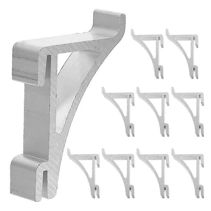 10Pcs Freezer Clamp Cooler Shelf Clip Freezer Shelf Fixing Bracket Cooler Shelf Clip Freezer Clip