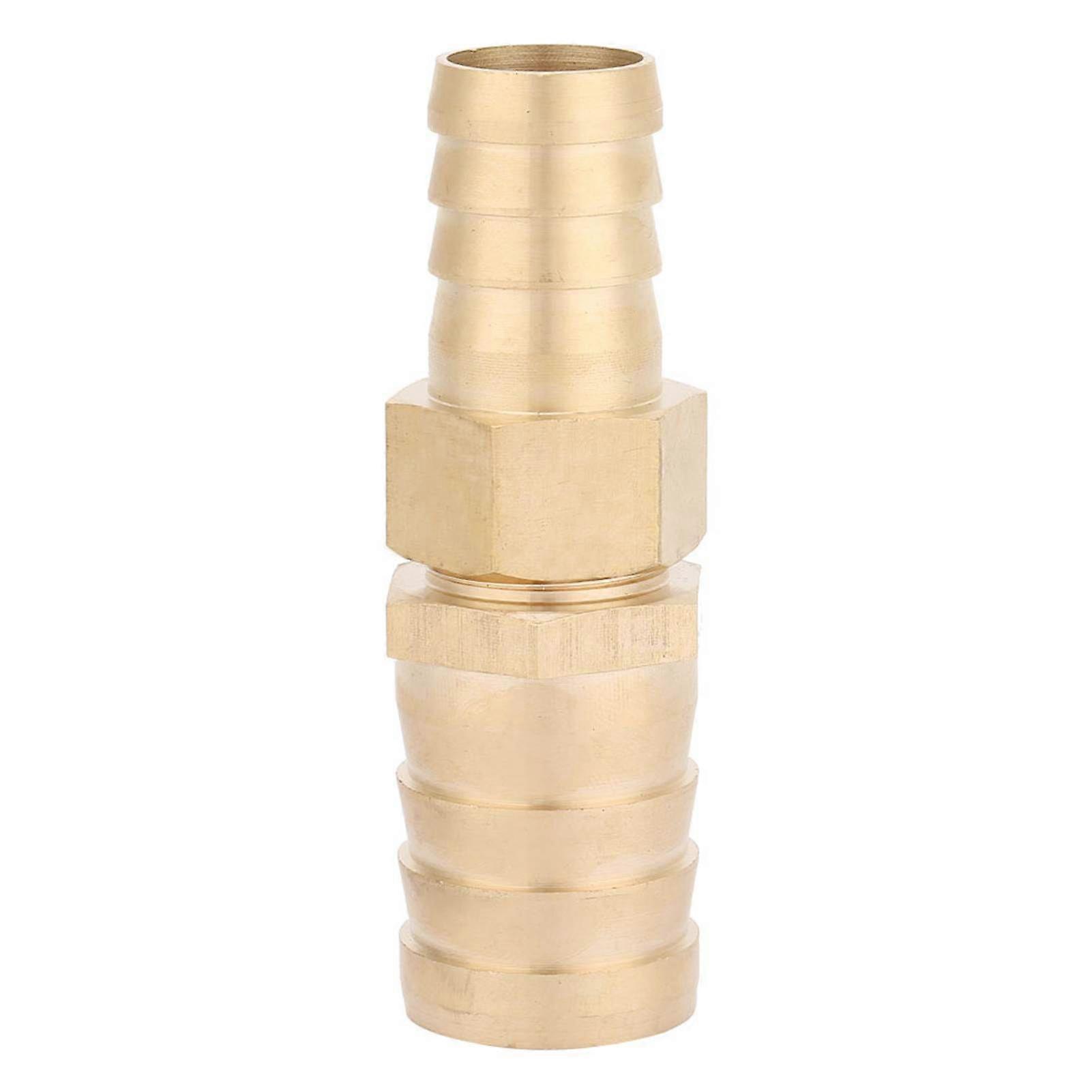 Brass Barb Reducer Tube Splicer Joiner Pipe Fitting Connector Adapter (19-25mm)