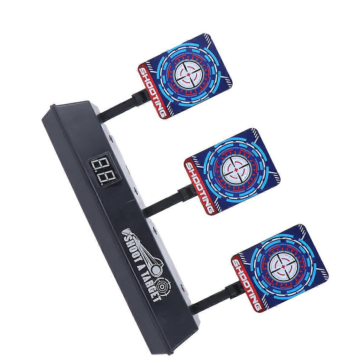 Electric Scoring Target for Shooting Game Auto Reset Sky-Blue Model
