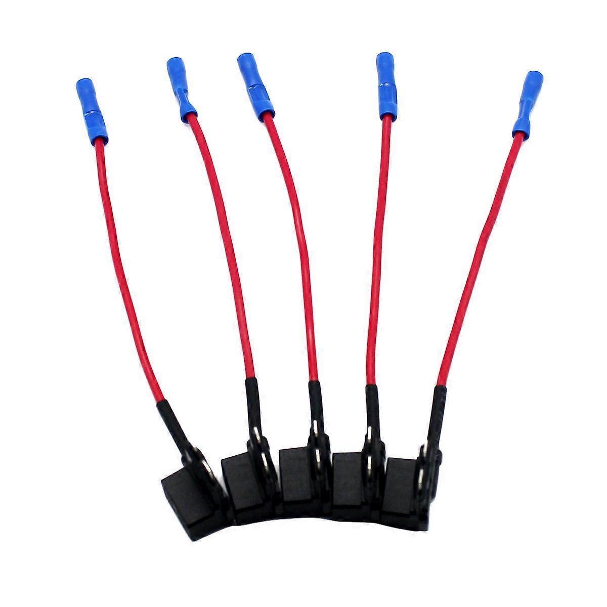 Fuse Holder Add-A-Circuit Car Plug Fuse 5Pcs 15a Medium Adapter