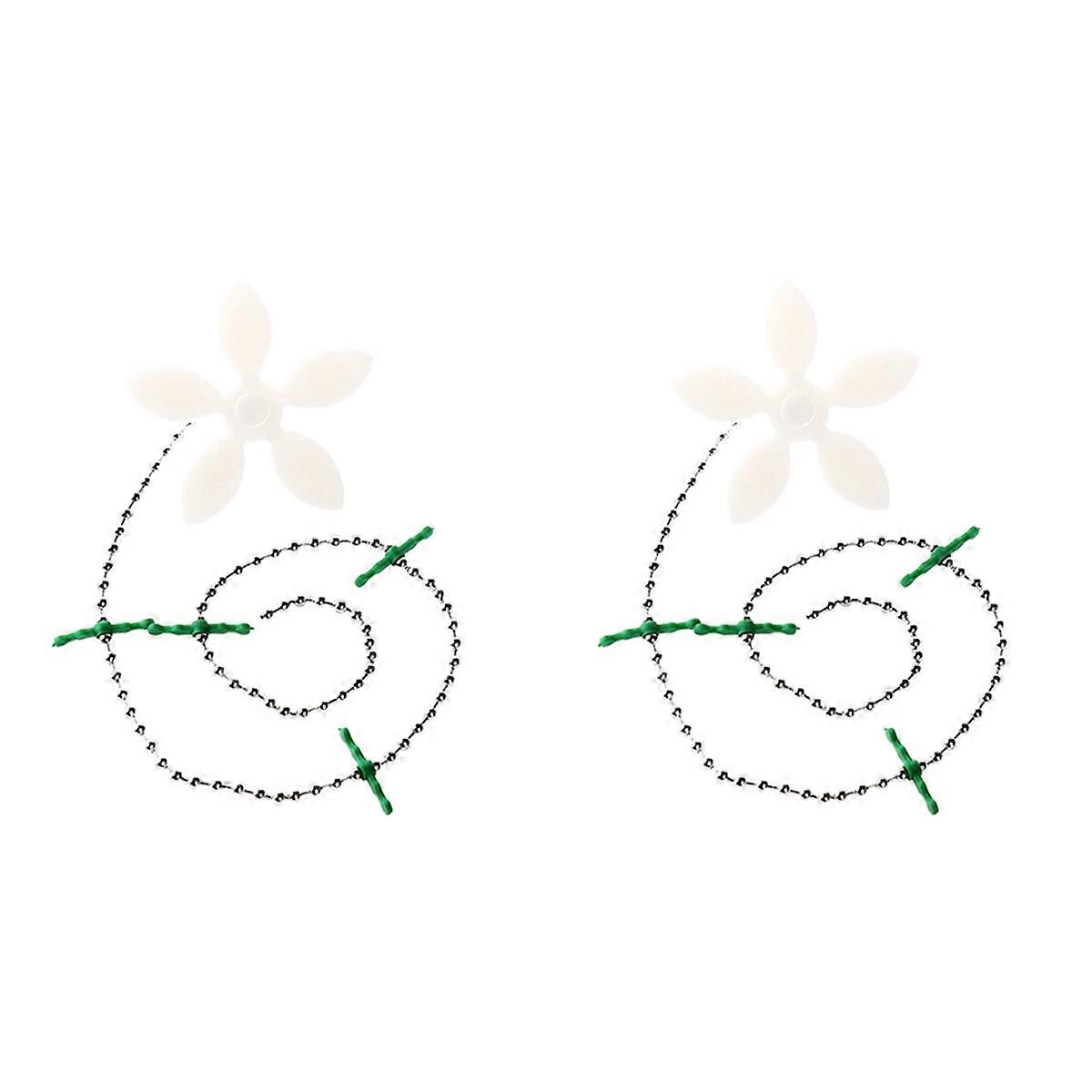 Shower Drain Hair Catcher, Disposable Drain Protector, Flower
