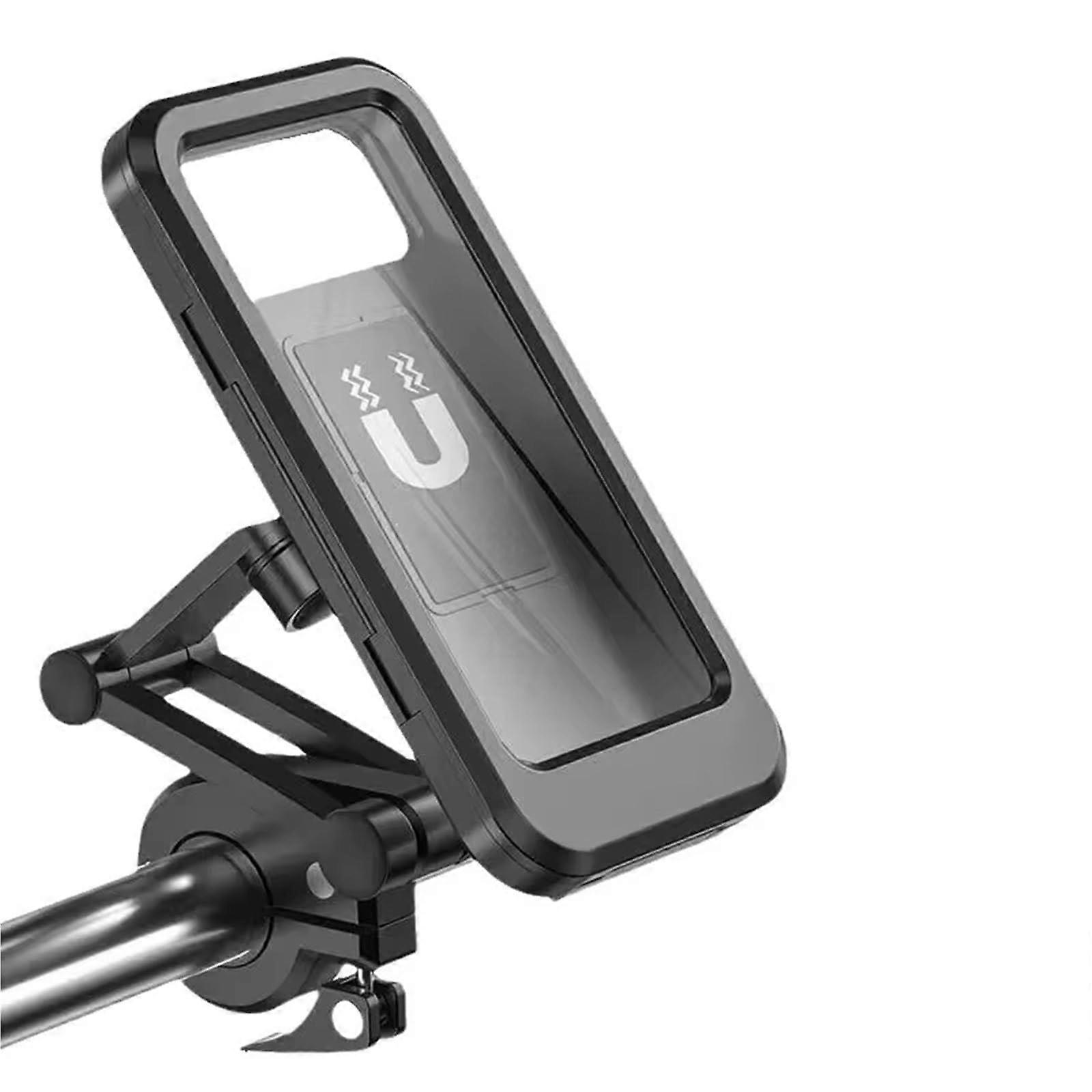 Navigation Mount Bracket Universal Bicycle And Motorcycle GPS Phone Holder, 360Degree Swivel, Adjustable, Waterproof