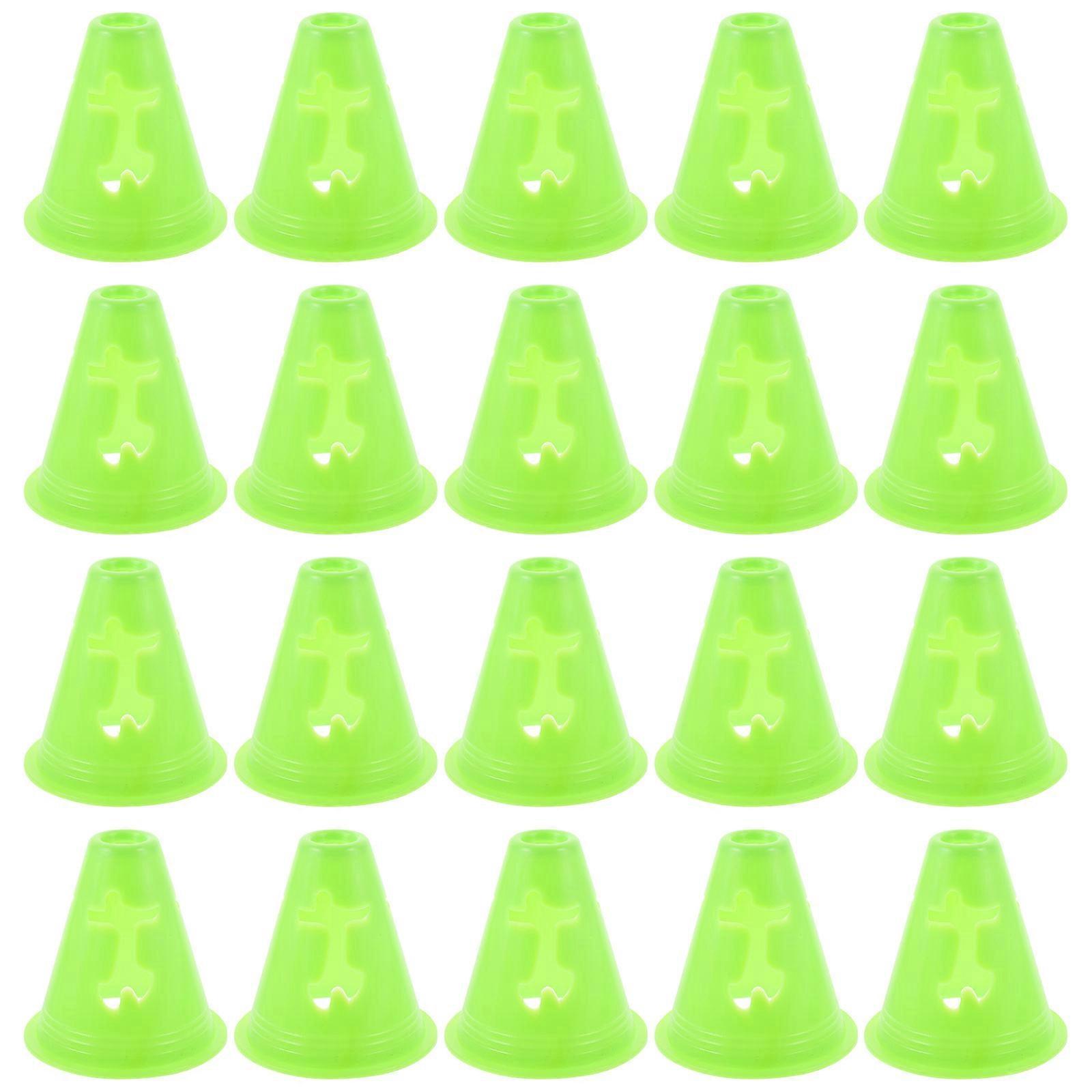 Training Cones Soccer Practice Small Markers for Playing Use 100Pcs