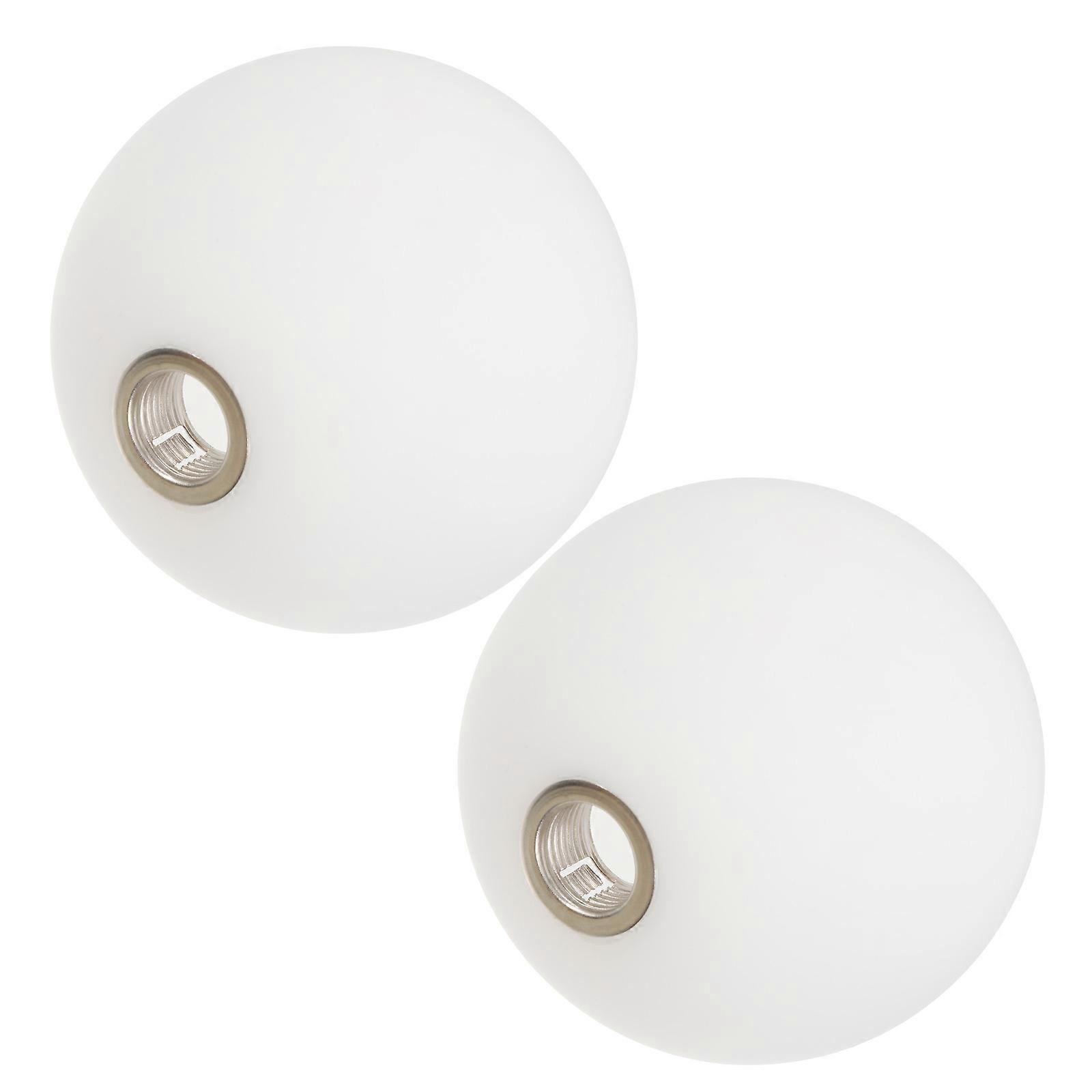 Glass Ceiling Light Cover Pendant Light Glass Material 4.7×4.7×4.7in Light Diffusion 2Pcs