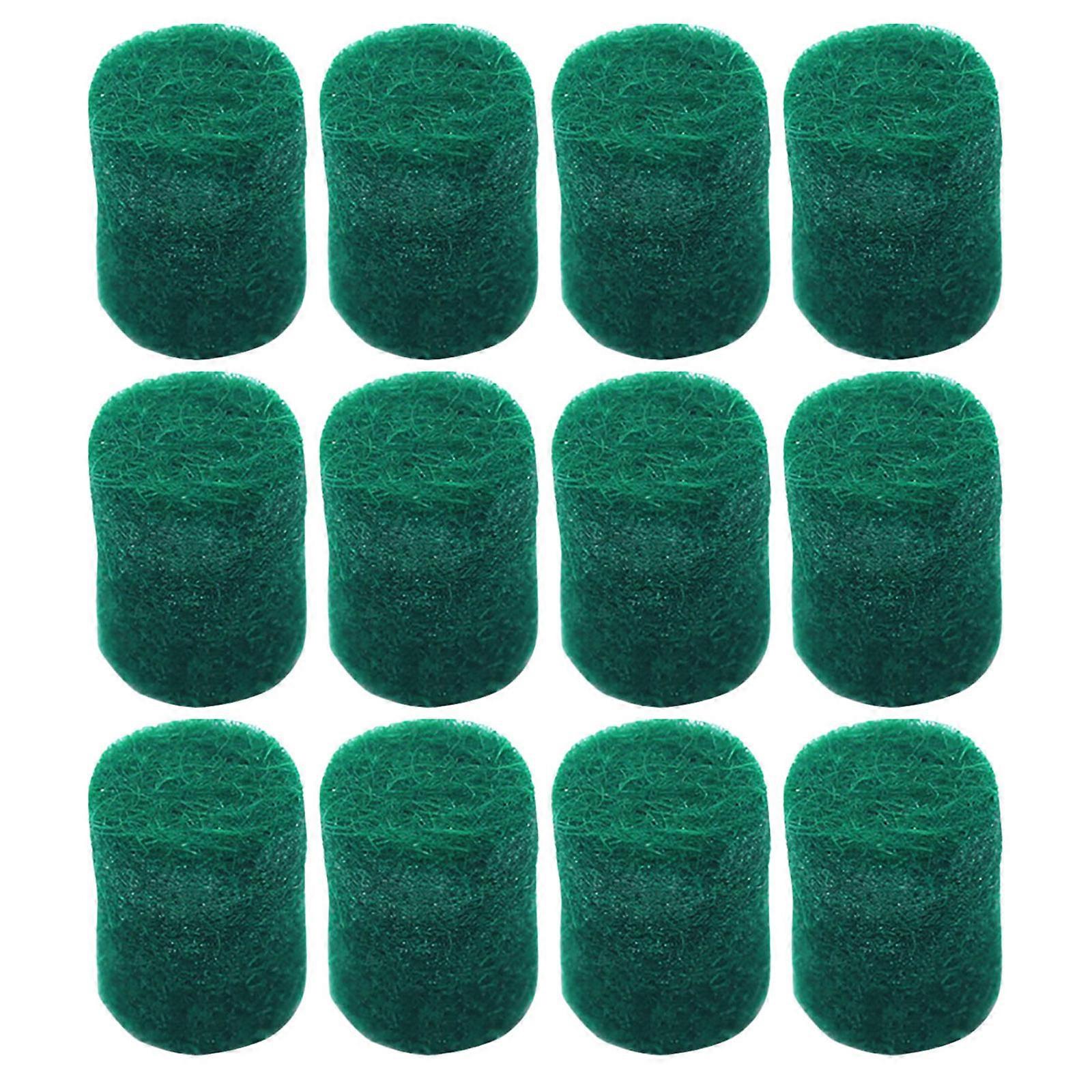 12Pcs Professional Saxophone Key Height Positioning Accessories For Saxophonists Made Of Durable Green Felt Material