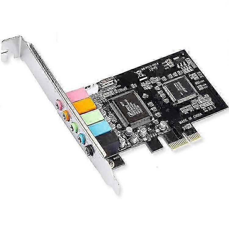 PCIe 5.1 Channels Sound Card CMI8738 Chip PCI Express Surround 3D Audio Card for Computer 2025