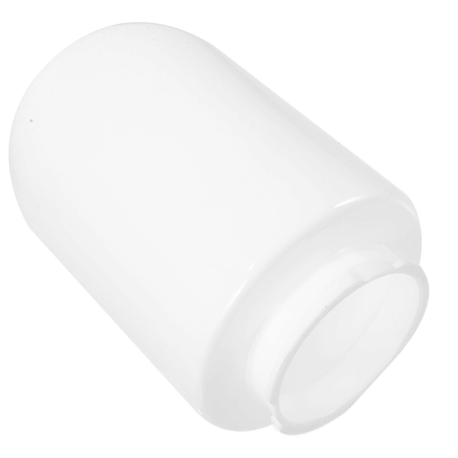 Outdoor Light Fixture Post Lamp Shade Replacement 2Pcs White Plastic