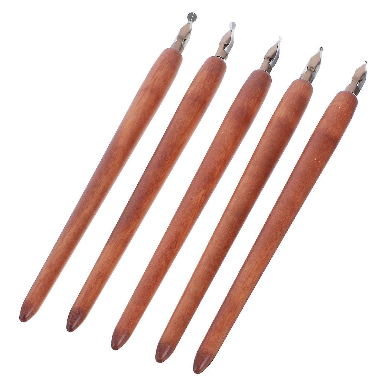 Wooden Dip Pen Calligraphy Set for Writing 25Pcs Versatile Use Drawing