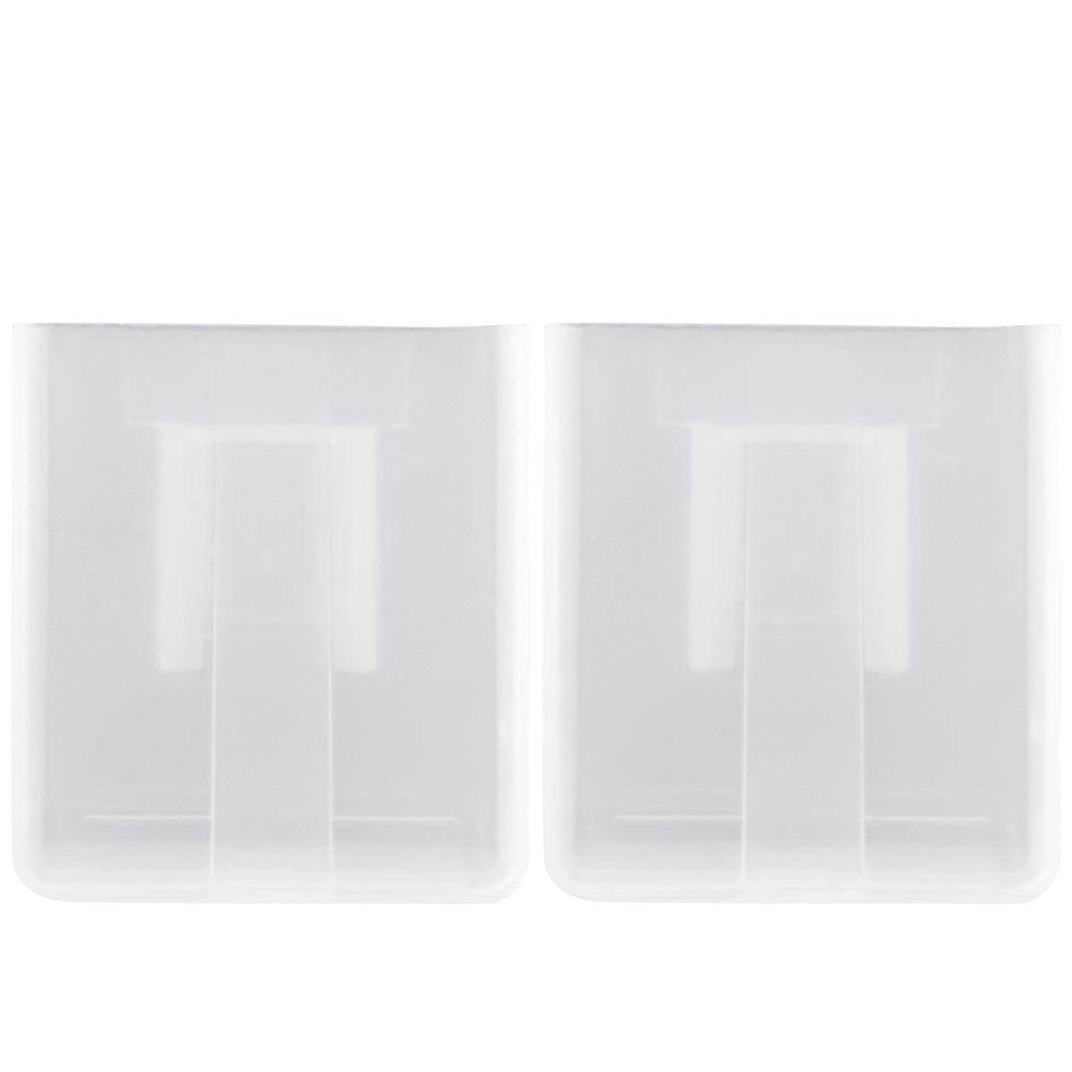 Punch Free Storage Box Transparent Wall-Mounted Storage Box 6Pcs