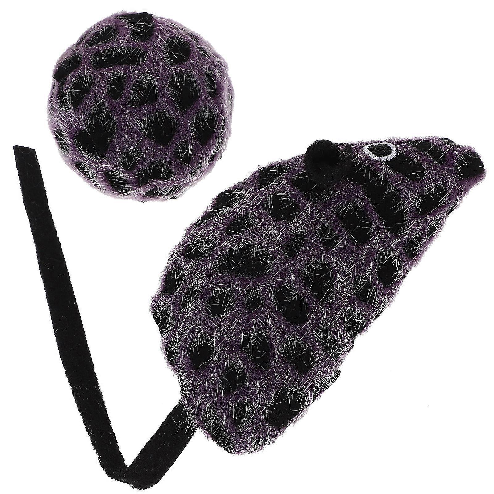 Cat Toys Plush Mouse Toy Mouse Cat Toys for Indoor Cats 2Sets Activity