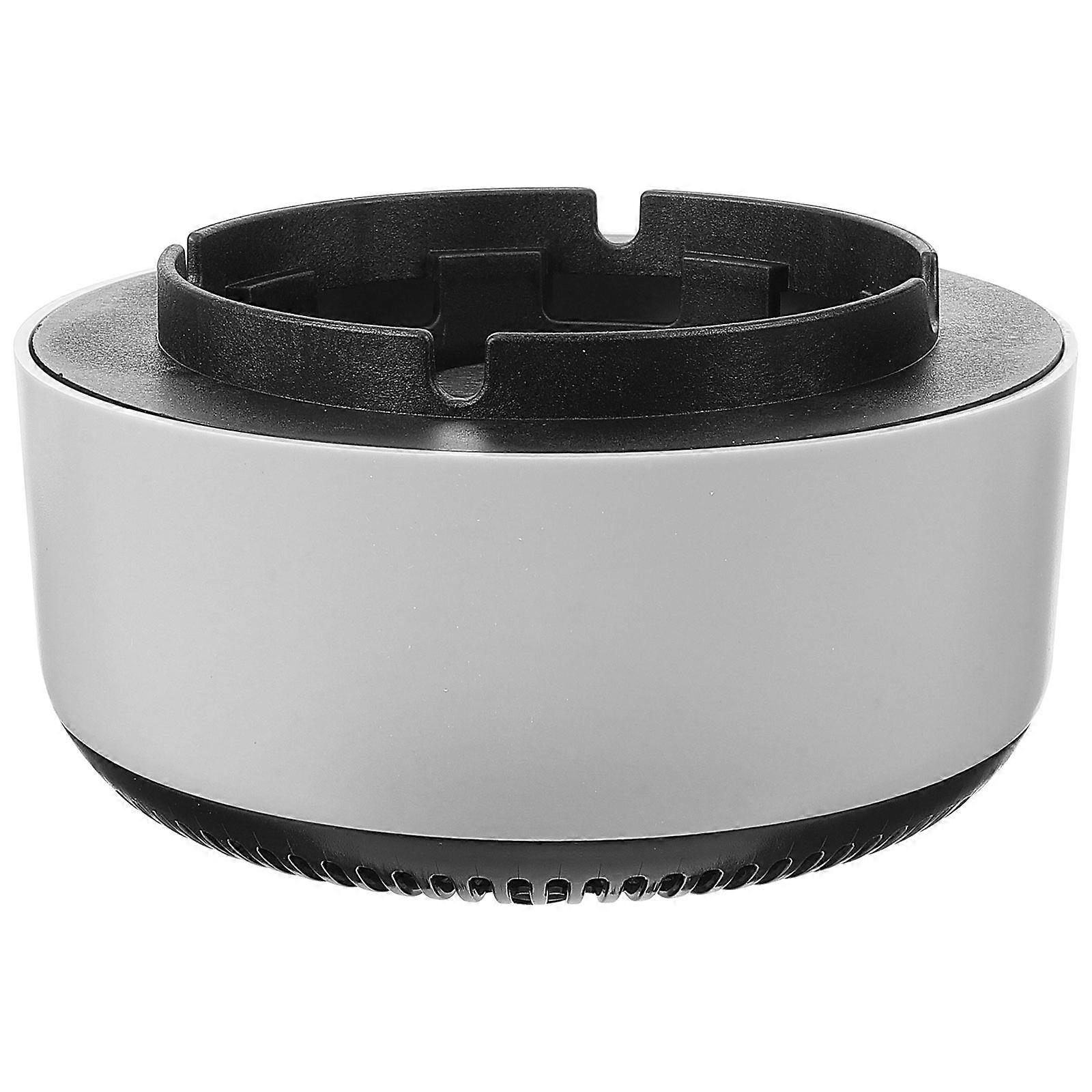 5Pcs Portable Ash Tray Car Ashtray for Storage Use Grey Plastic