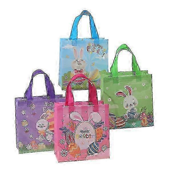 Easter Basket Bags with Handles - 12 Count for a Joyful Celebration