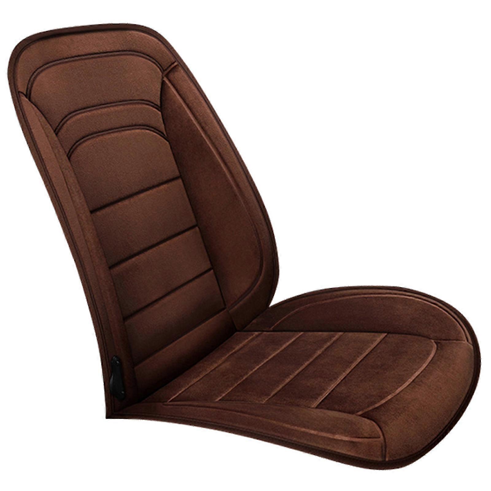 Heated Seat Cushion with Intelligent Temperature Controller Non Slip Fabric Winter Car Supplies 26s