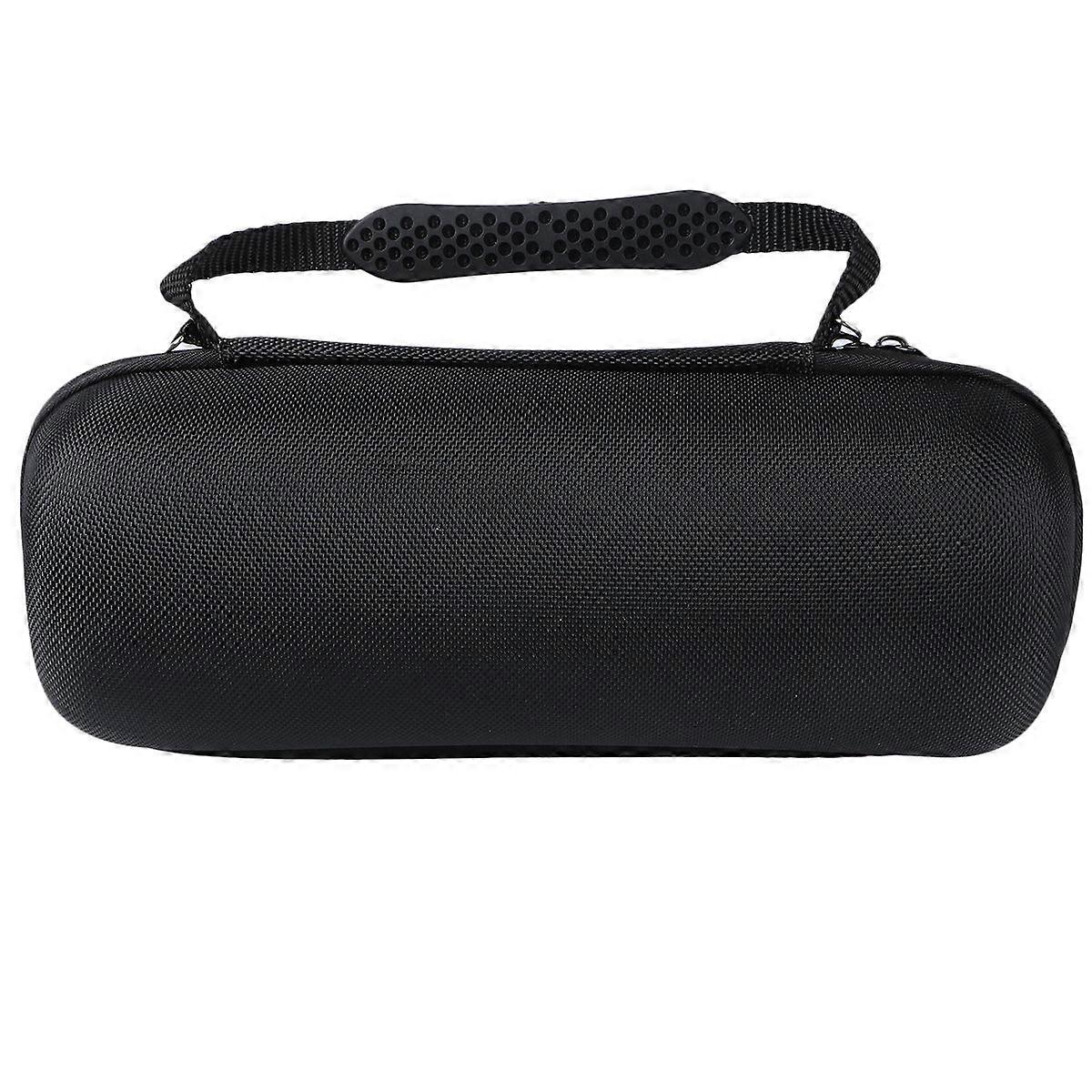 Wireless Speaker Box Hard Eva Bag for Storage Use Shockproof 2Pcs Black