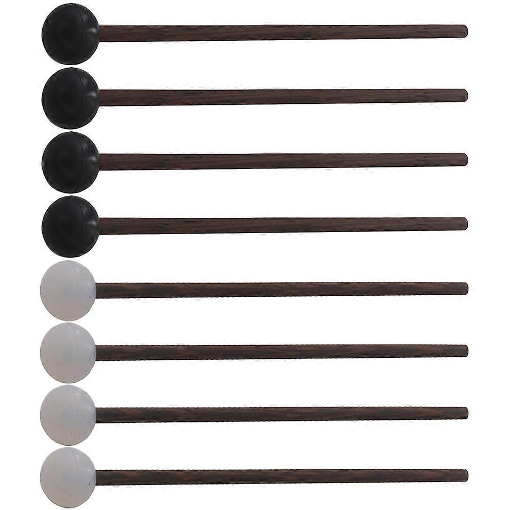 Wood Drum Mallet for Tongue Drum Percussion 20Pairs Assorted Colors