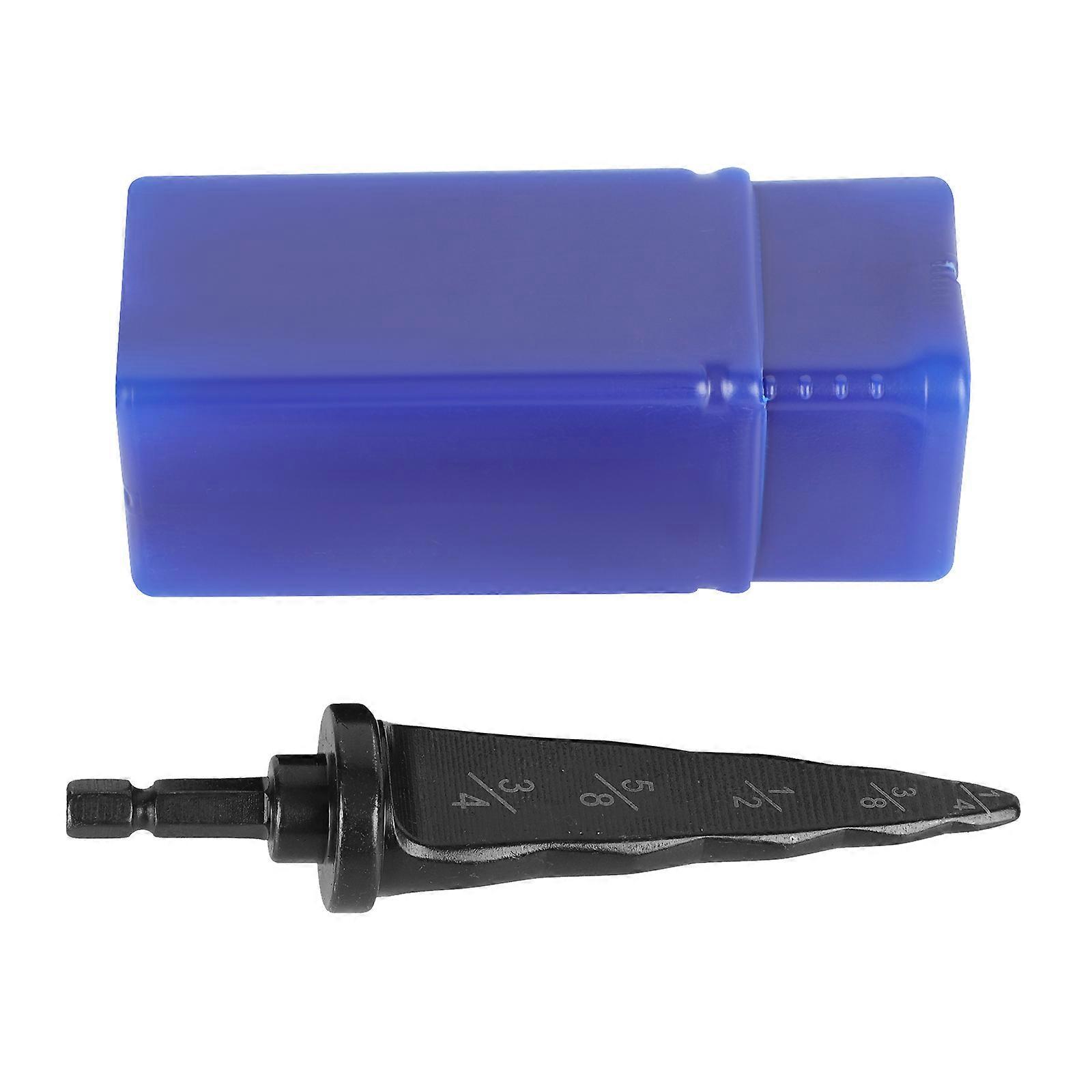 Swaging Tool Drill Bit Set 5Pcs Professional Use HVAC Systems Copper Expander Hexagonal Shape Pipe Maintenance