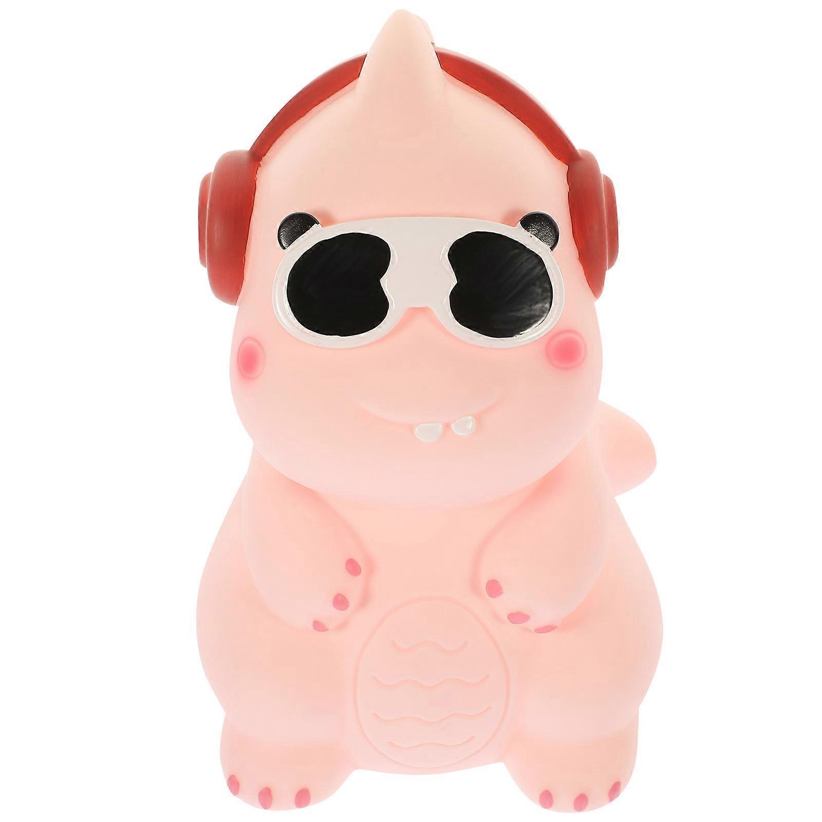 Dinosaur Piggy Bank With Cartoon Design For Families And Color And Great Dimensions 20.5X17X14CM Coin Storage 2Pcs