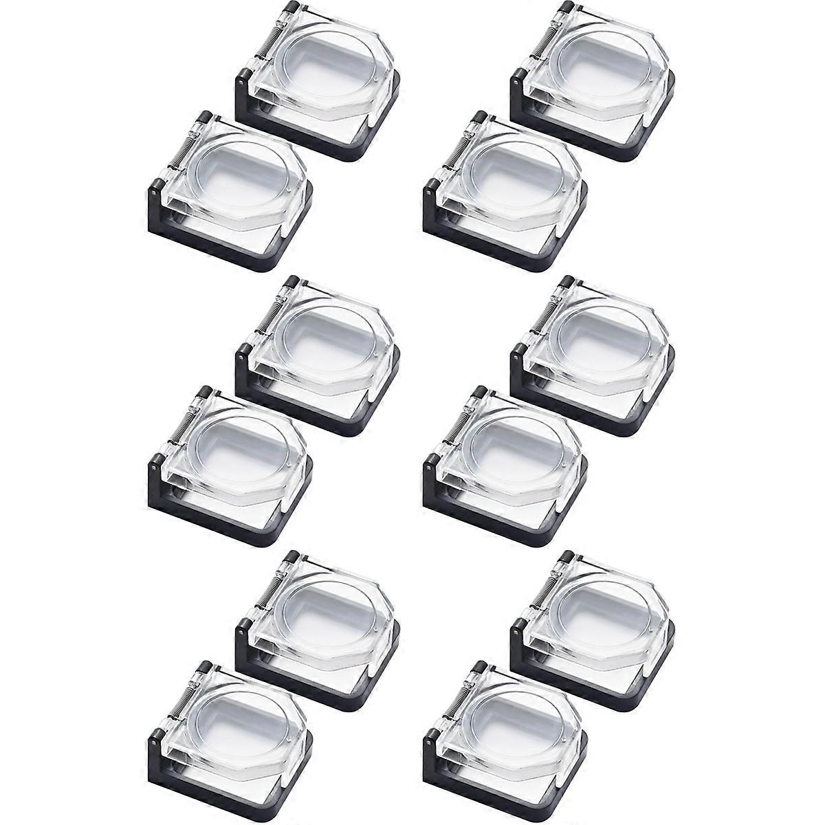 Power Push Button Switch Cover,Waterproof and Collision , Dustproof Safety Protector for 25mm Mounti