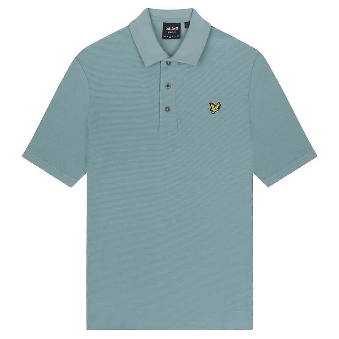 Lyle & Scott Slate Blue Milano Polo Shirt
